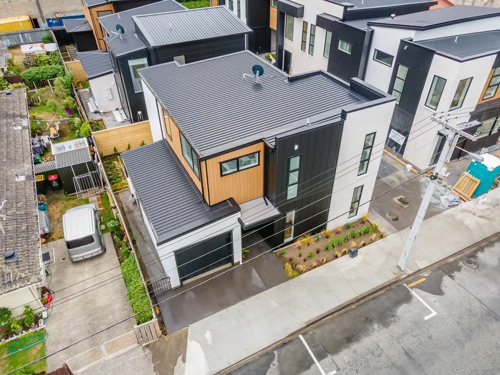 Townhouses from above