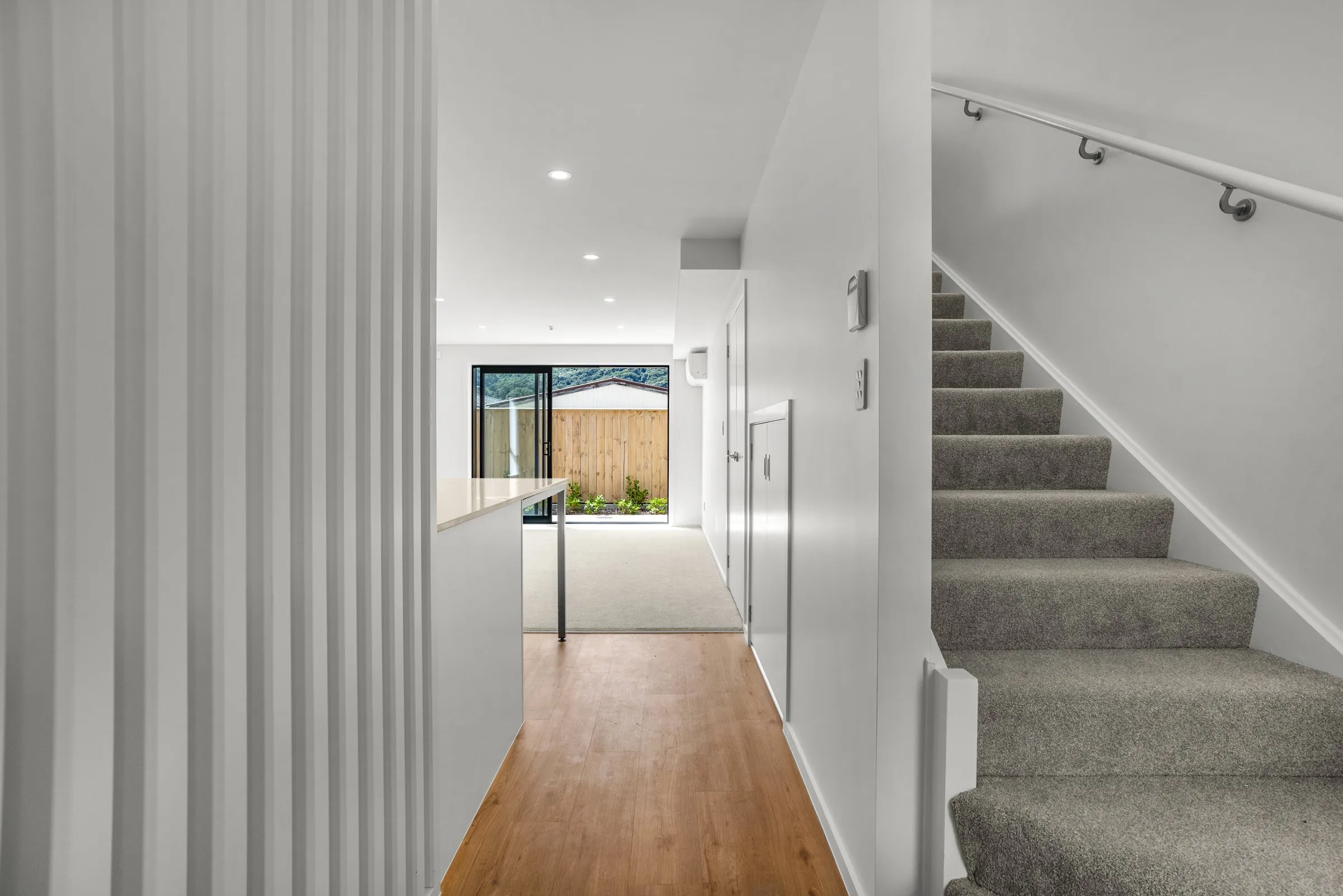 Stairs and hallway