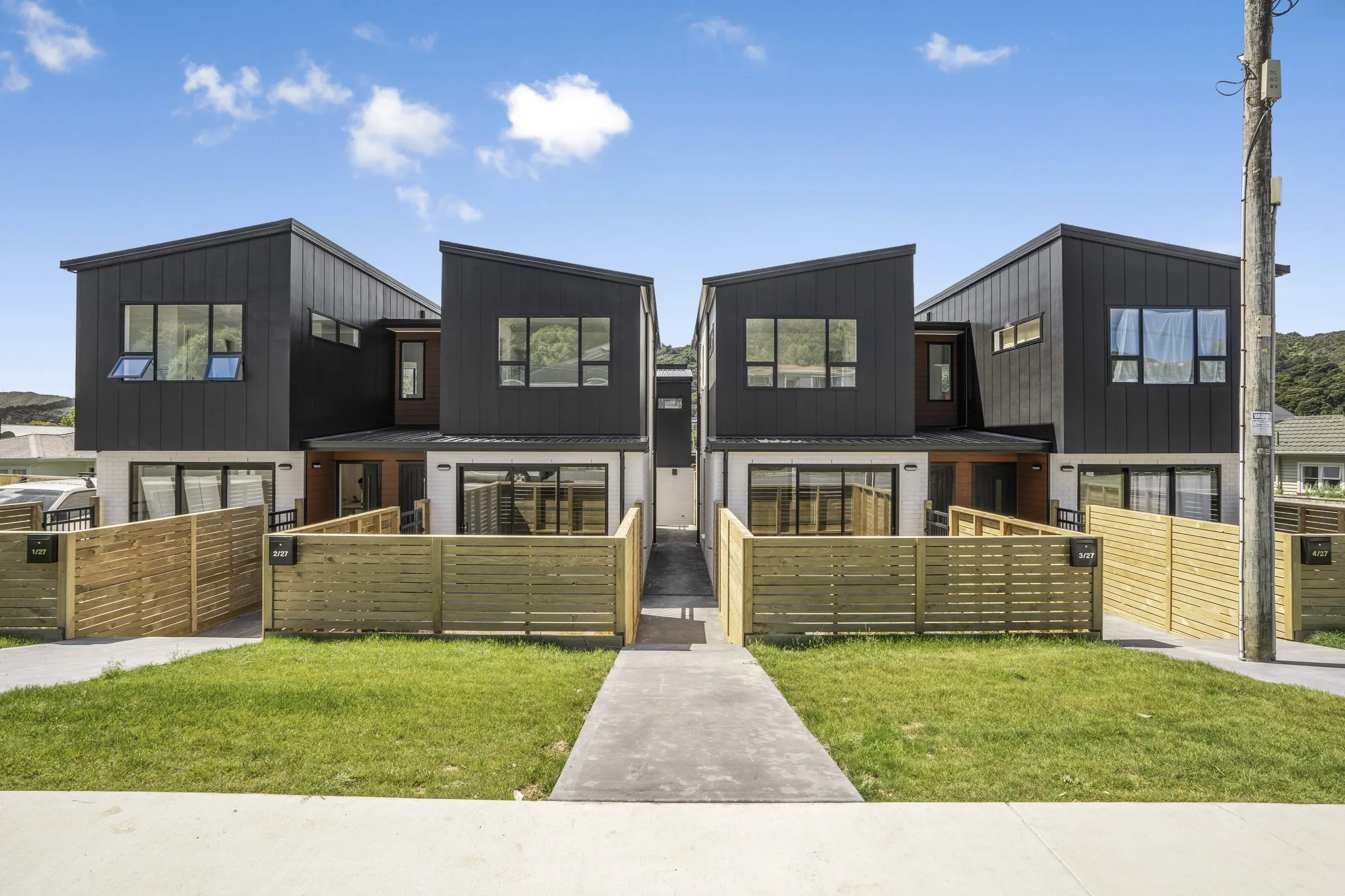 Main Road townhouses in Wainuiomata