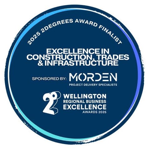 2025 Wellington Regional Business Excellence Awards finalist badge